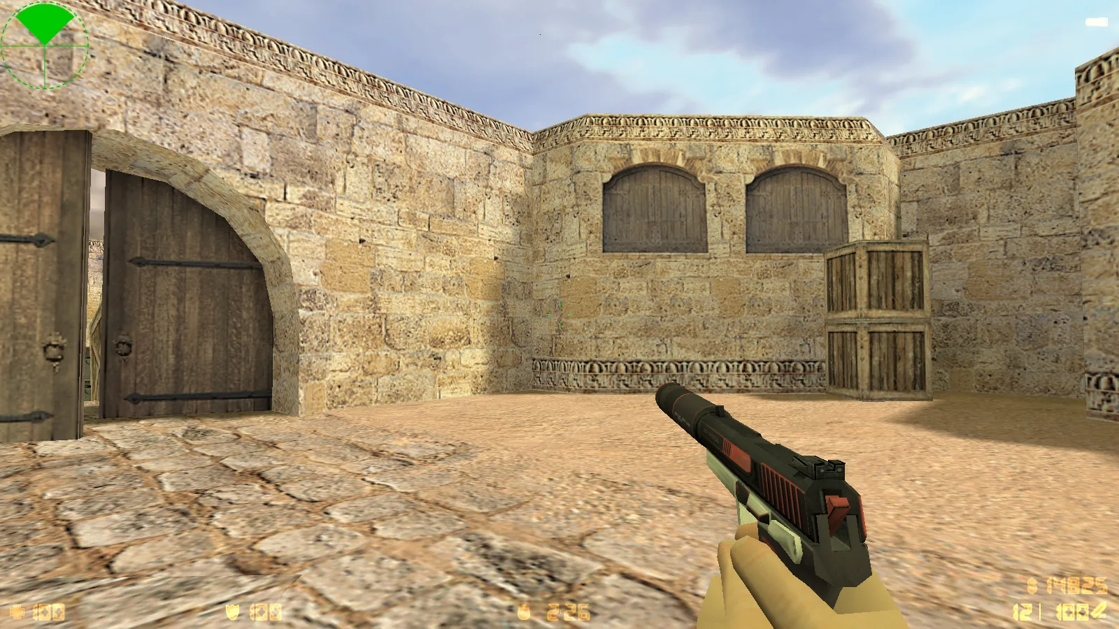 CS 1.6 Ultra: сборка с 8 модами, скины оружия v_/p_/w_, красно-синие модели и оптимизированный конфиг — скриншот 8