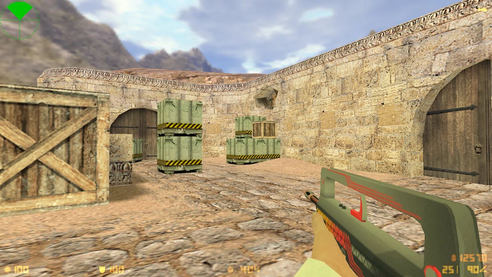 CS 1.6 Ultra: сборка с 8 модами, скины оружия v_/p_/w_, красно-синие модели и оптимизированный конфиг — скриншот 10