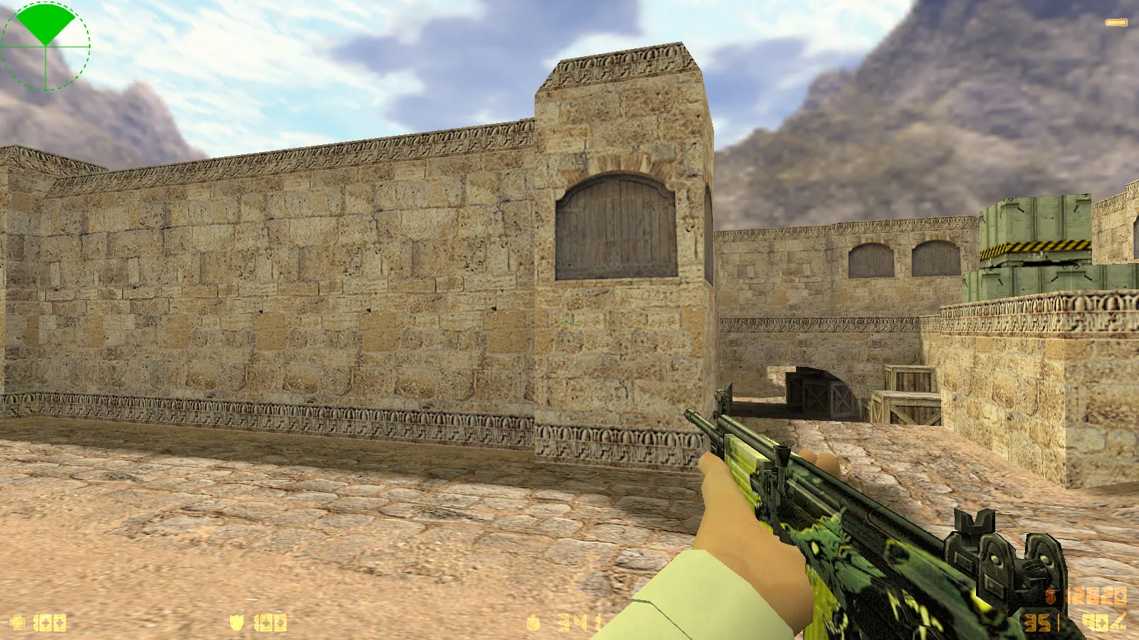 CS 1.6 Ultra: сборка с 8 модами, скины оружия v_/p_/w_, красно-синие модели и оптимизированный конфиг — скриншот 11