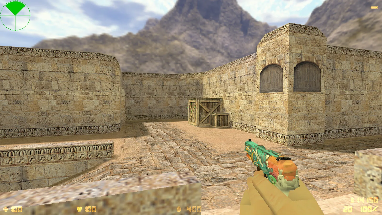 CS 1.6 Ultra: сборка с 8 модами, скины оружия v_/p_/w_, красно-синие модели и оптимизированный конфиг — скриншот 19