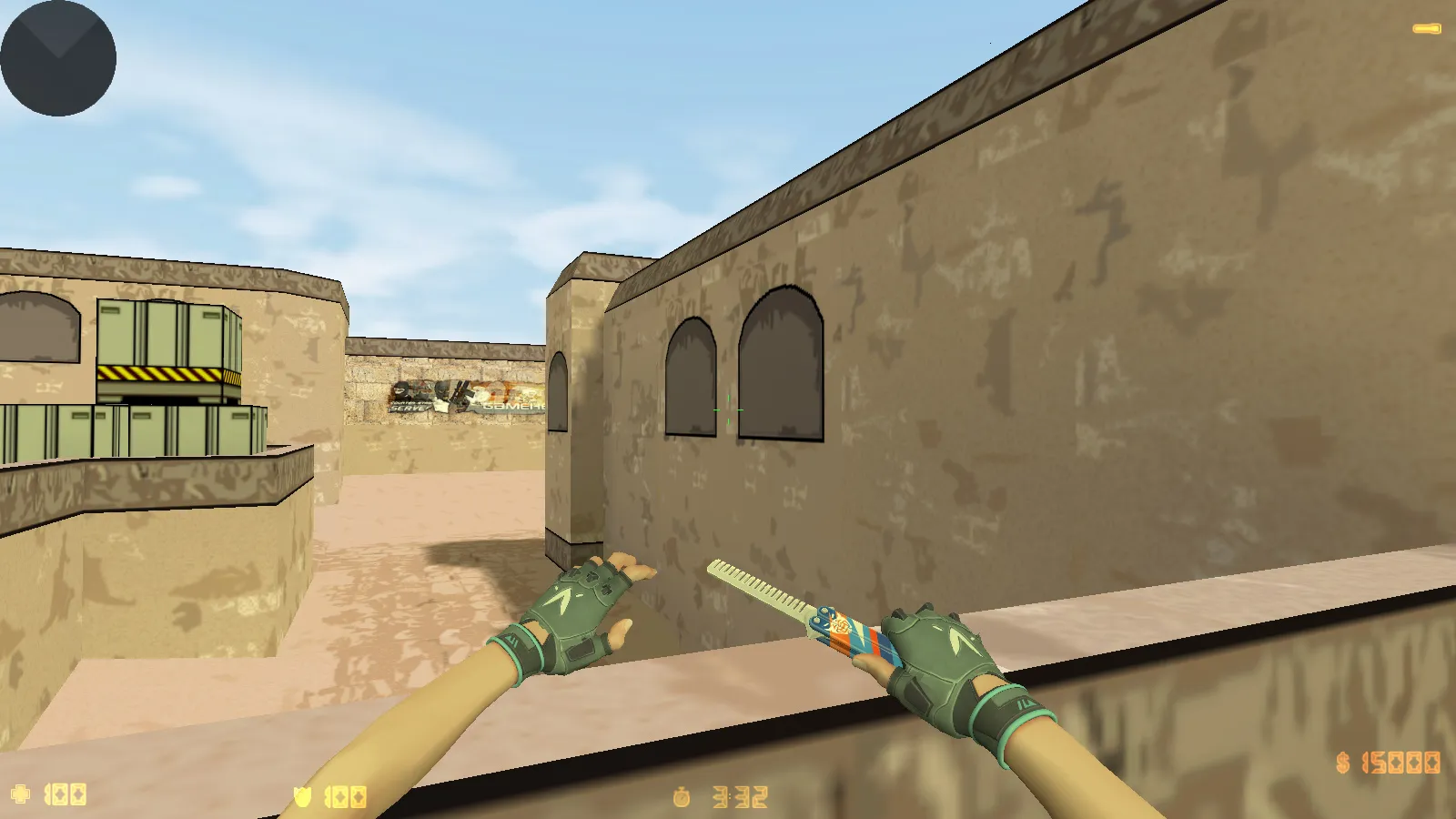 Скачать CS 1.6 Valorant Mod: меню, звуки, v_/p_/w_ оружие и стабильный FPS как в кс 1.6 - Скриншот