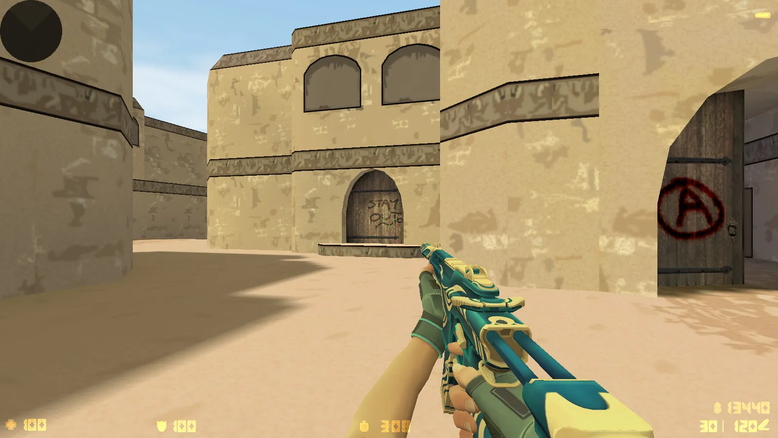 CS 1.6 Valorant Mod: меню, звуки, v_/p_/w_ оружие и стабильный FPS как в кс 1.6 — скриншот 13