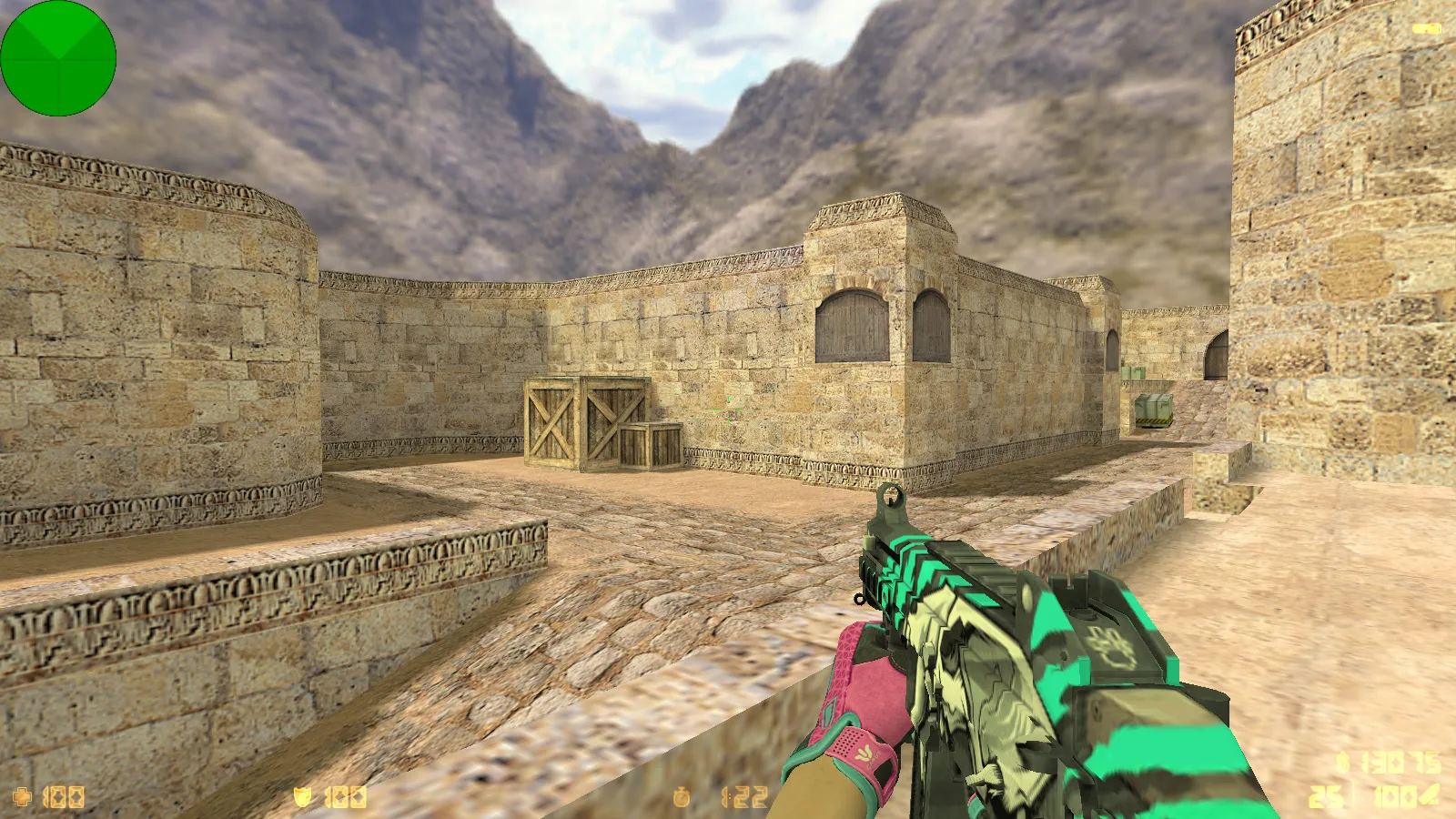 CS 1.6 Vice: сборка с 6 апдейтами, скины под CS2, спорт перчатки «Порок», темно-синее меню и оптимизированный конфиг — скриншот 26