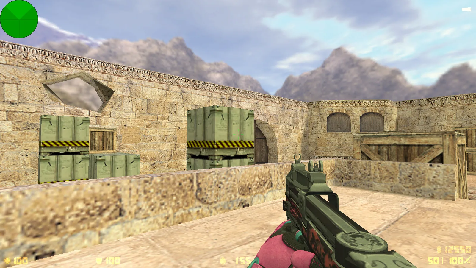 CS 1.6 Vice: сборка с 6 апдейтами, скины под CS2, спорт перчатки «Порок», темно-синее меню и оптимизированный конфиг — скриншот 27