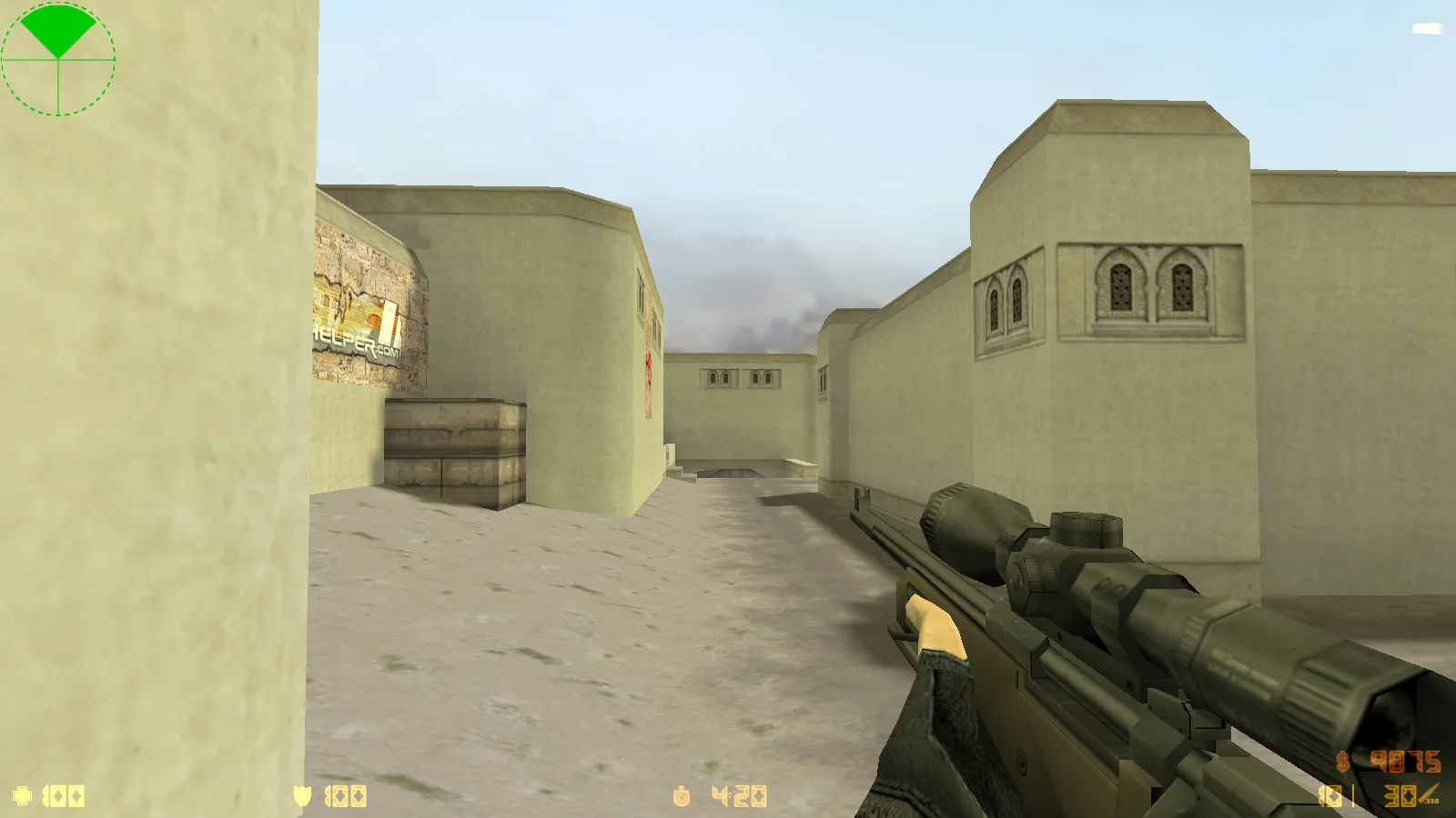 CS 1.6 Violent Clash: сборка с черными моделями оружия, прозрачным меню, sniper Fury и оптимизированным конфигом — скриншот 6