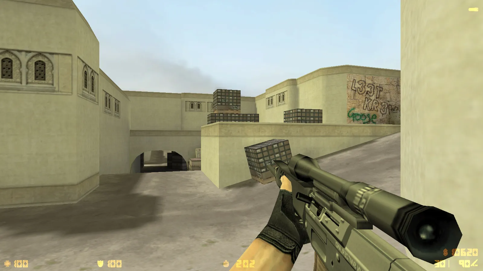 CS 1.6 Violent Clash: сборка с черными моделями оружия, прозрачным меню, sniper Fury и оптимизированным конфигом — скриншот 15