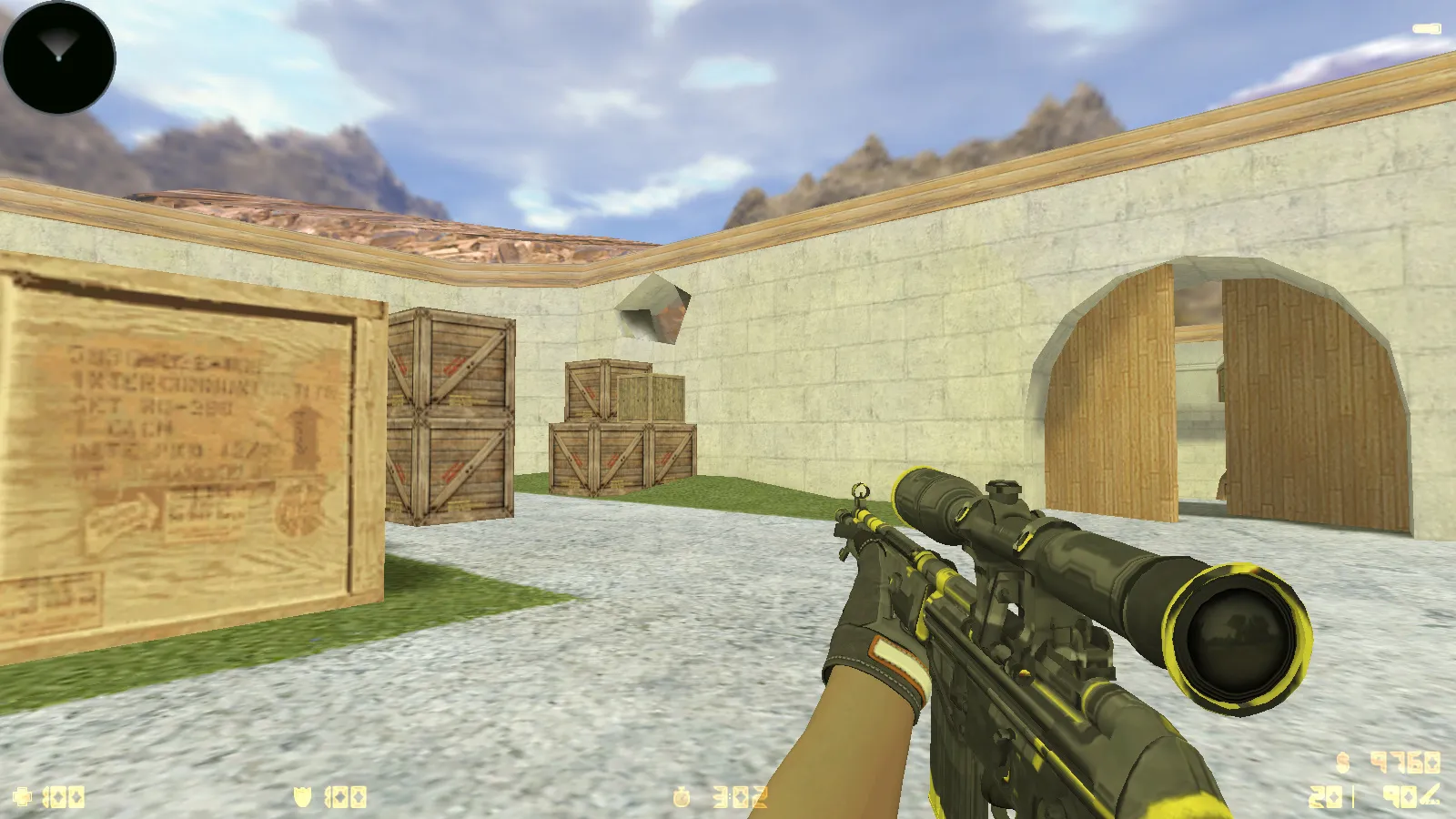 CS 1.6 Vortex — тематическая сборка с CS2 скинами, темным меню, оптимизированным конфигом и звуками — скриншот 16