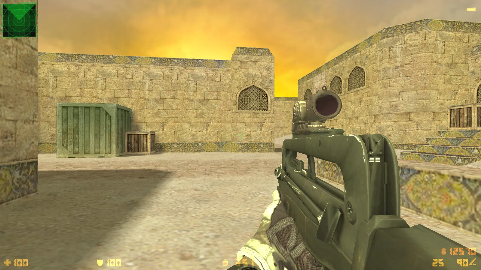 CS 1.6 Warface сборка: 10 новинок, реалистичное оружие, темное меню, оптимизированный конфиг, звуки и текстуры — скриншот 10