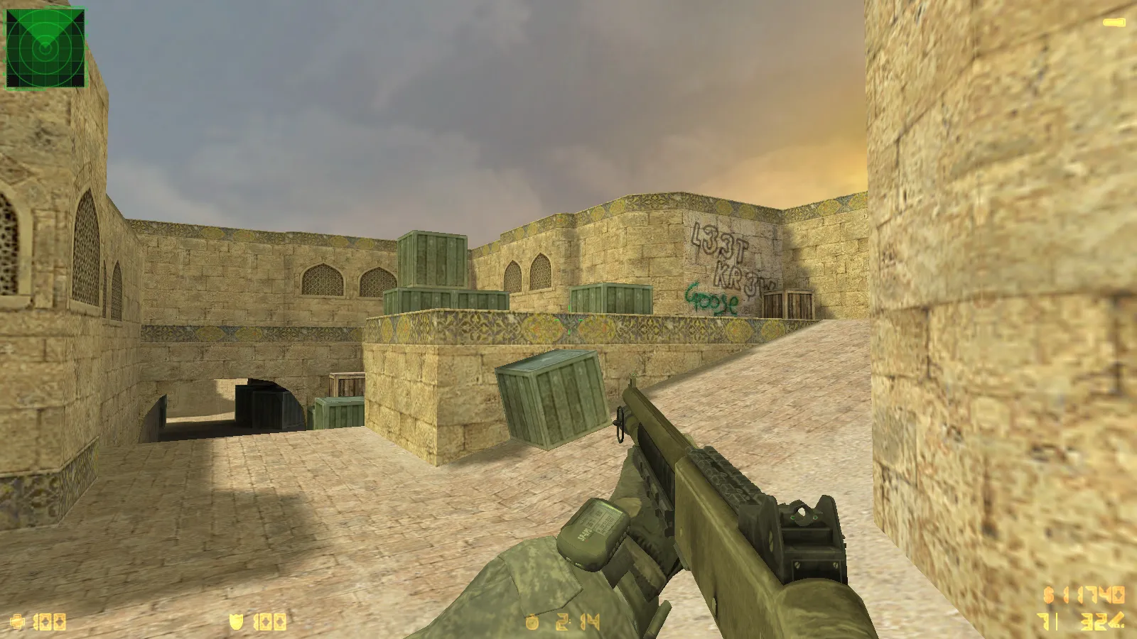 CS 1.6 Warface сборка: 10 новинок, реалистичное оружие, темное меню, оптимизированный конфиг, звуки и текстуры — скриншот 20