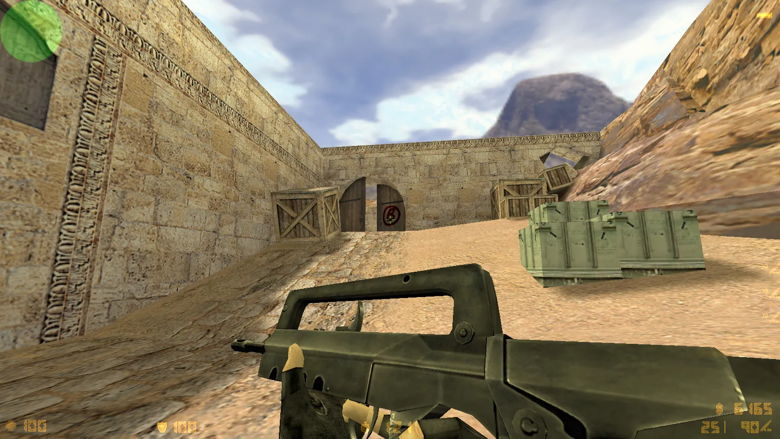 CS 1.6 с осмотром оружия: модель под CS2, анимация F, стабильный онлайн и боты — скриншот 9