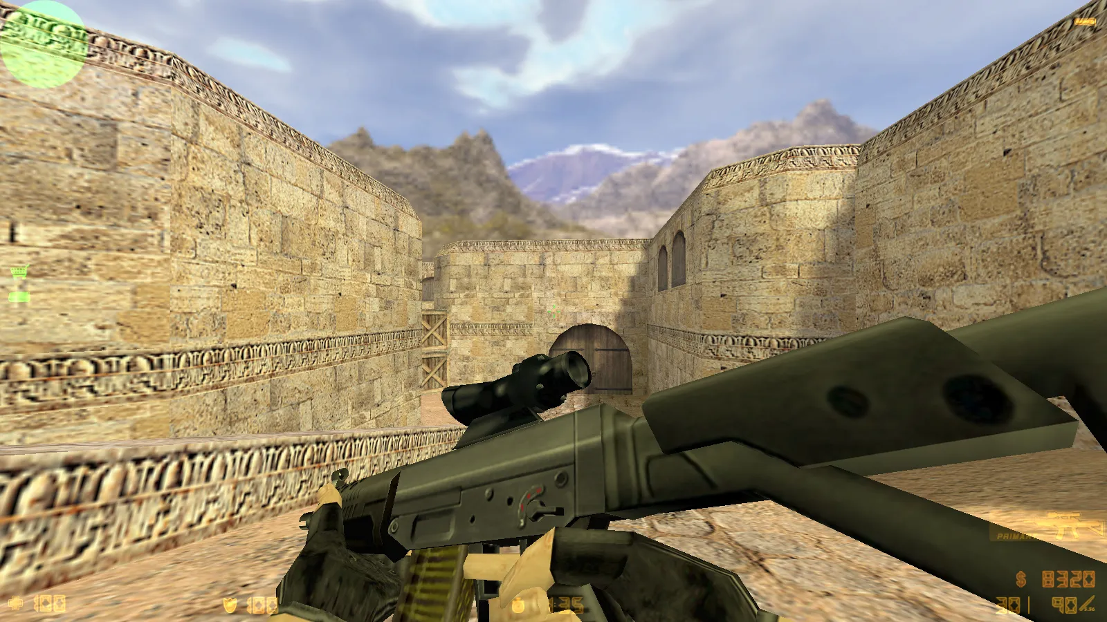 CS 1.6 с осмотром оружия: модель под CS2, анимация F, стабильный онлайн и боты — скриншот 22