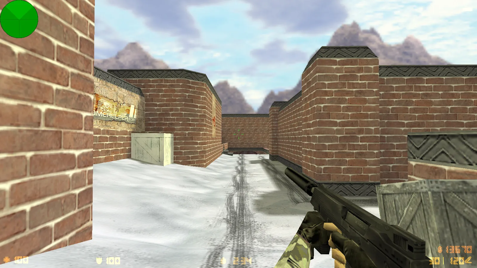 CS 1.6 Зимняя версия: 6 скинов, зимние модели КТ и Т, темная тема меню и фон Arctic Avenger — скриншот 28