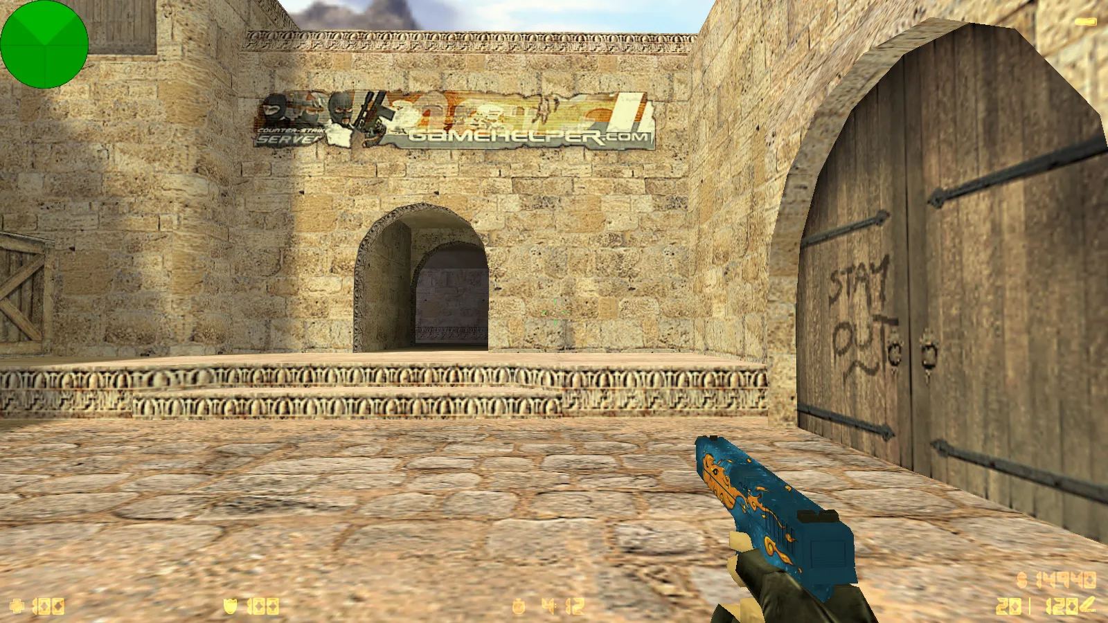 CS 1.6 от Yaugen Show: блогерская сборка с 10 скинами, красно-синими моделями и оптимизированным конфигом — скриншот 9