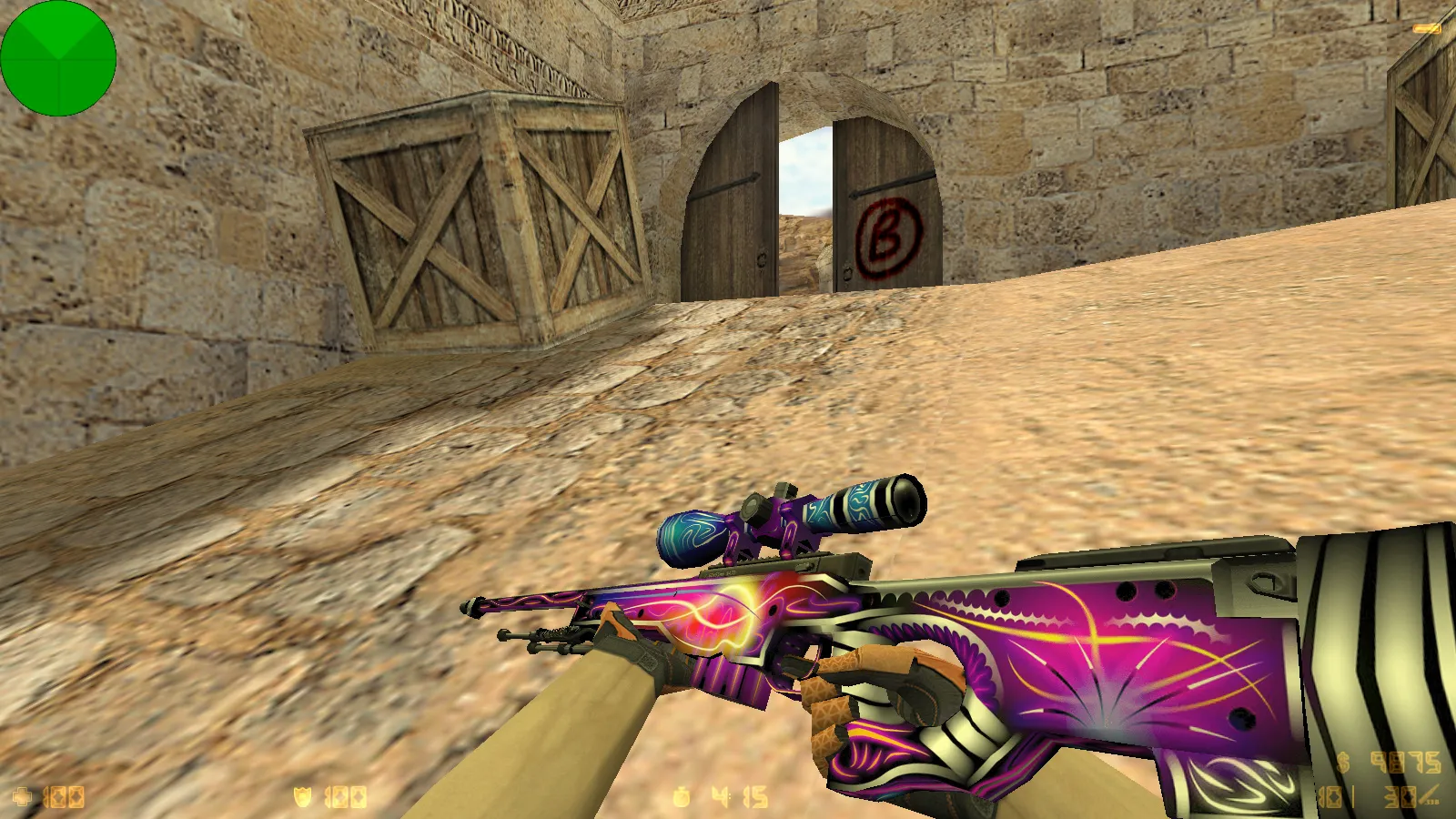 CS 1.6 от phoon LEET: блогерская сборка с 7 скинами, темной темой меню, музыкой и оптимизированным конфигом — скриншот 6