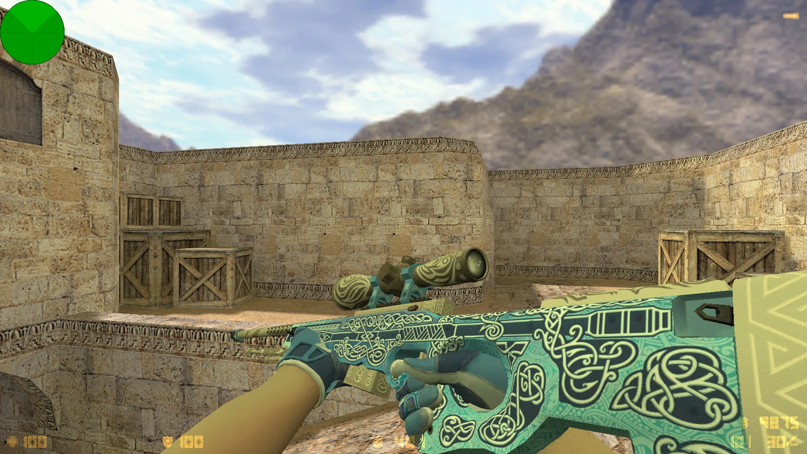 CS 1.6 от s1mple: блогерская сборка с 8 улучшениями, скины, звуки, темная тема меню и оптимизированный config.cfg — скриншот 6
