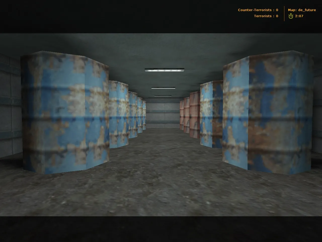 de_future для CS 1.6: тактика за T и CT, точки, боты .nav, оптимизация карты — скриншот 5