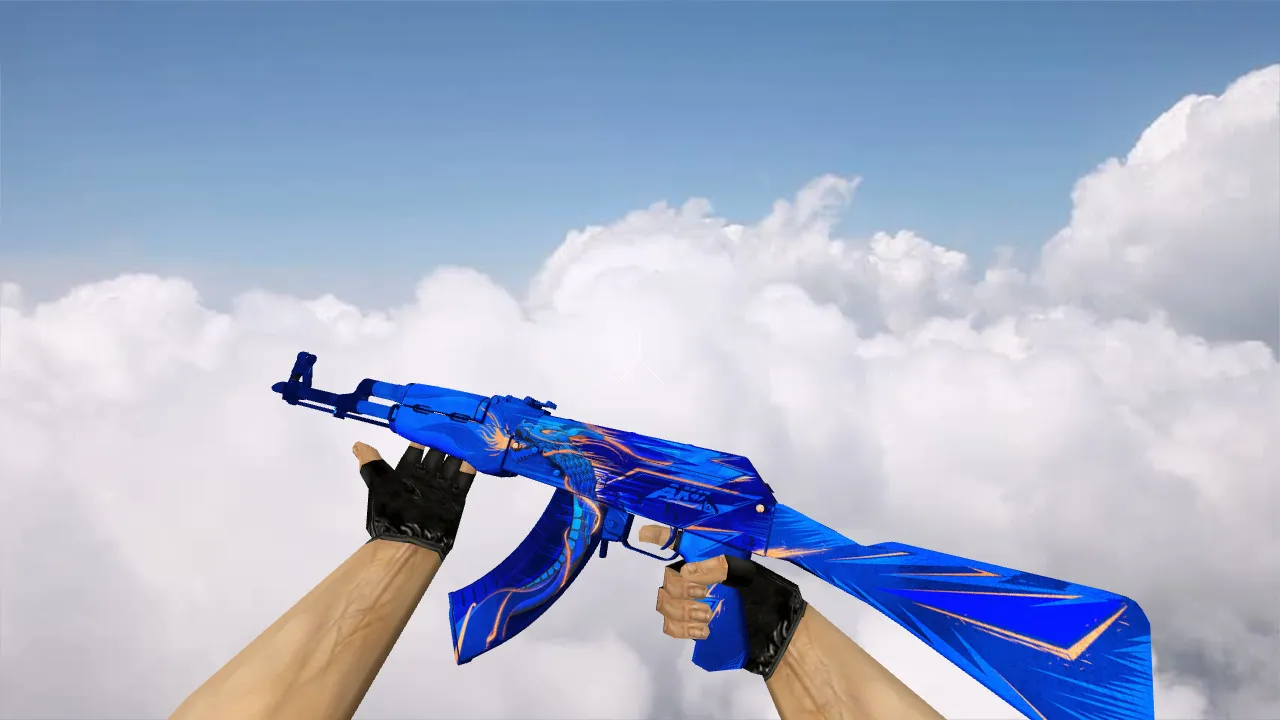 Скачать Модель AK-47 Drakestorm для CS 1.6 - Уникальный скин - Скриншот