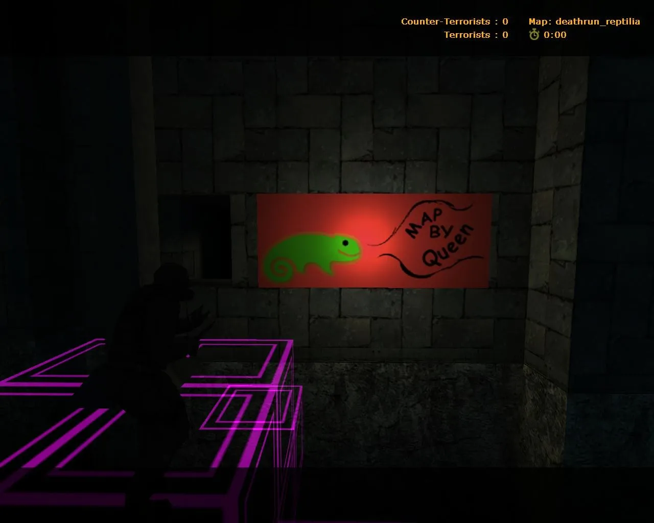 Скачать deathrun_reptilia для CS 1.6: тактика, точки, .nav для ботов и оптимизация карты - Скриншот
