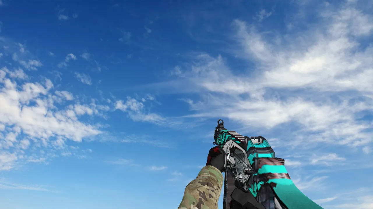 Пак моделей оружия Specialist Gloves Crimson Kimono Pack для CS 1.6: v_, p_, w_ модели, звуки, анимация осмотра — скриншот 27