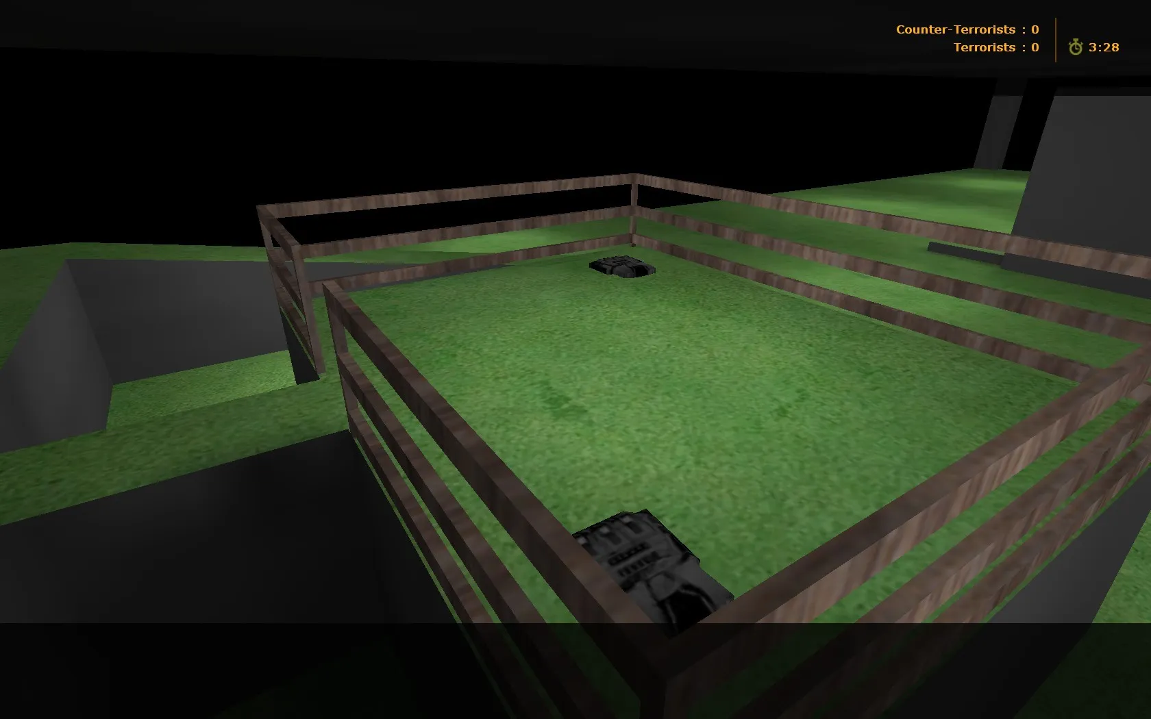 Скачать deathrun_greenjungle для CS 1.6: карта Deathrun, точки, роли, .nav, оптимизация wpoly/epoly - Скриншот
