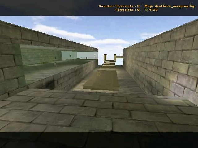 Скачать deathrun_mapping-bg для CS 1.6: карта, точки, навигация ботов и оптимизация - Скриншот