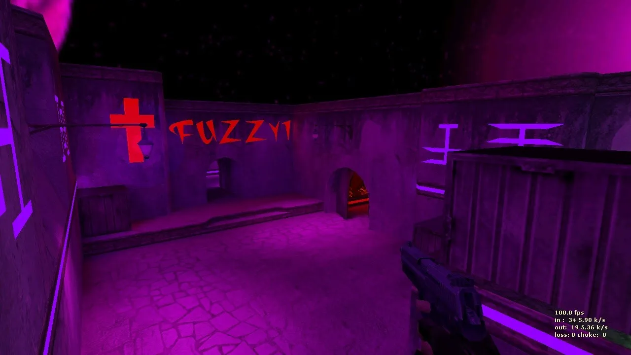 Скачать de_dust2_x для CS 1.6 — карта на мид и лонг, точки под CT/T, .nav и оптимизация - Скриншот