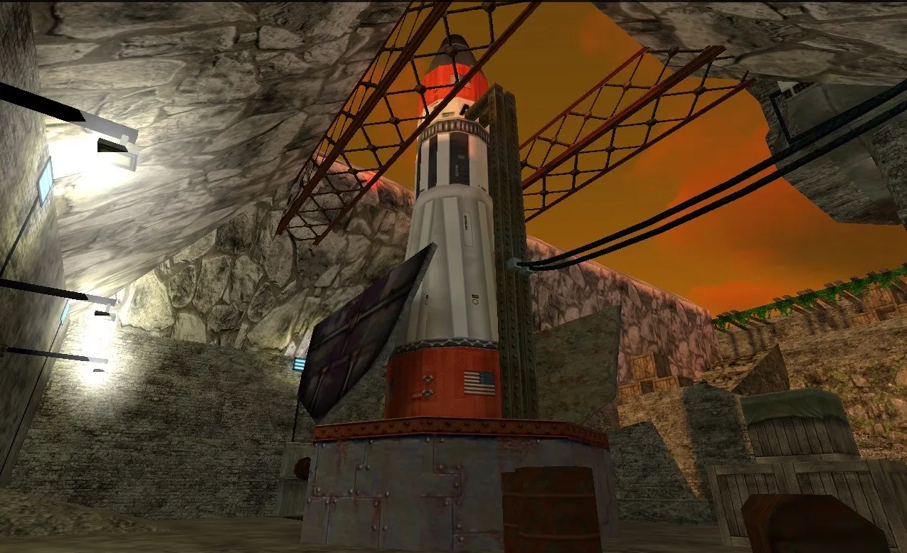 Скачать Карта de_secret_stone для CS 1.6: оптимизация и тактика - Скриншот