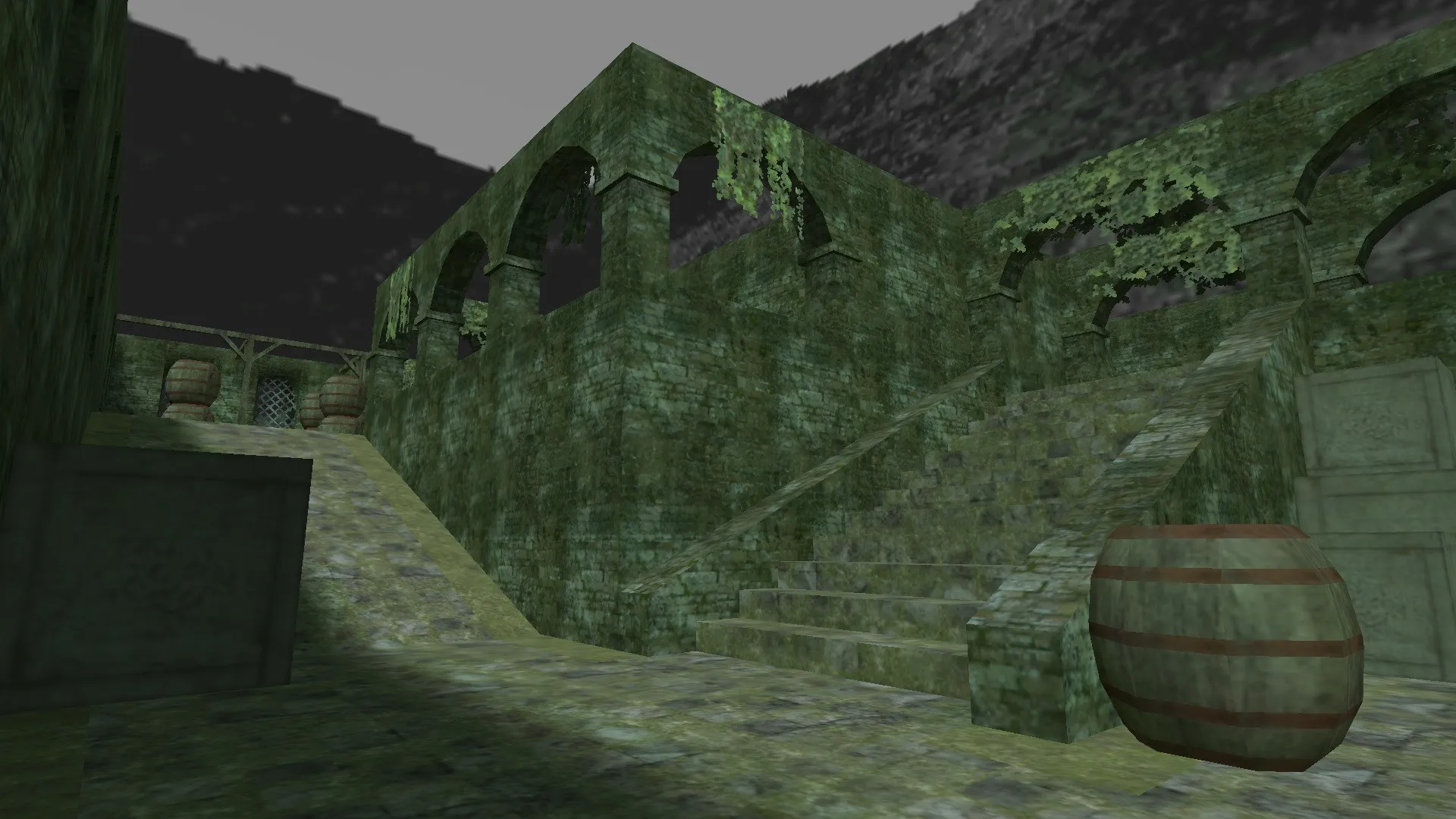 Карта de_undead_burg для CS 1.6: Тактический обзор и особенности — скриншот 7