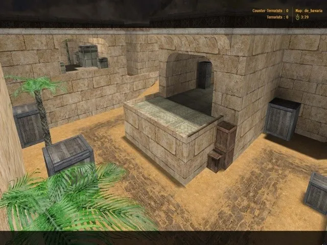 Скачать de_bavaria2 для CS 1.6: инфа по карте, спавнам, тактике за T и CT, .nav и оптимизациям - Скриншот