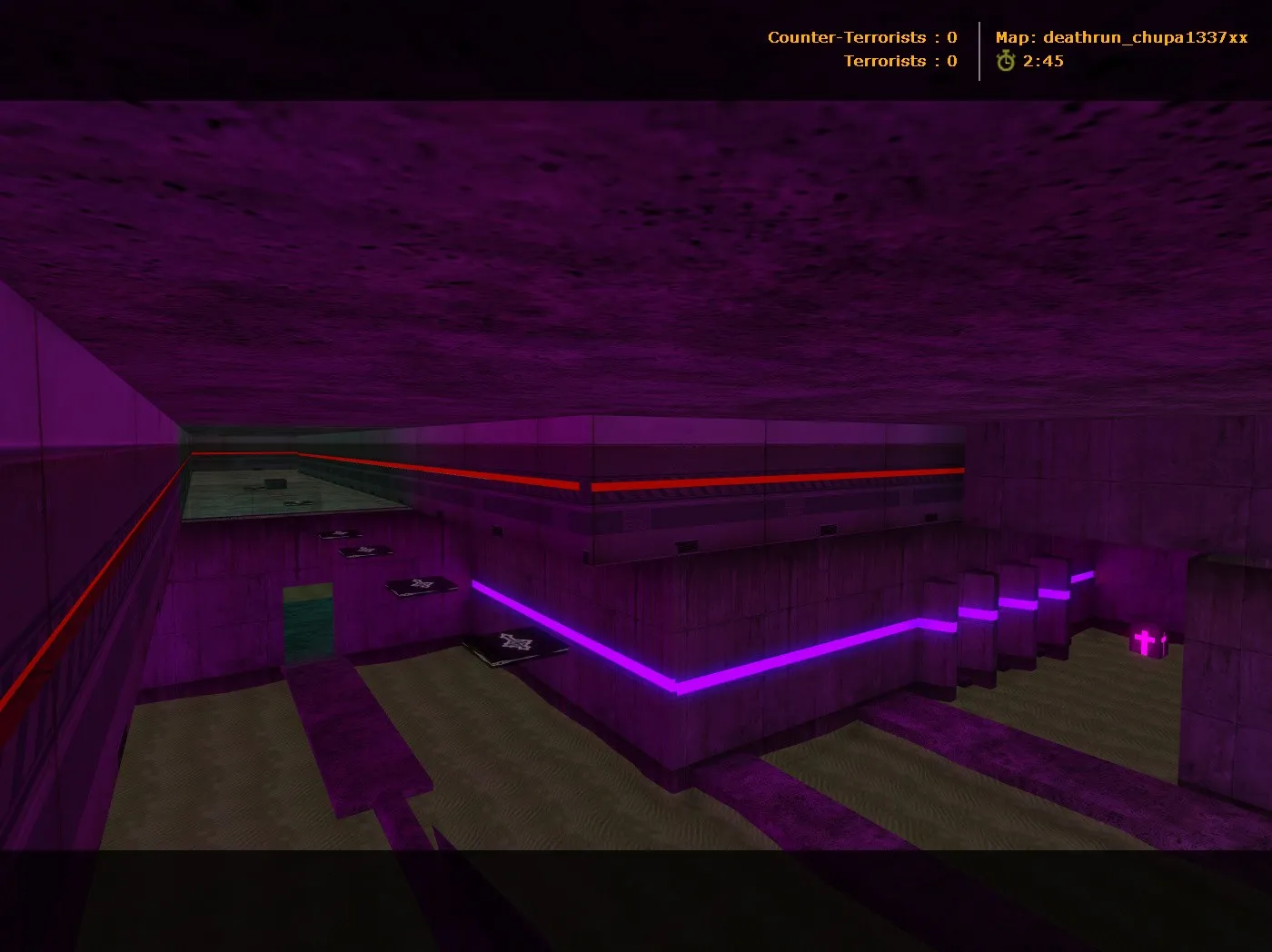 deathrun_chupa1337xx для CS 1.6: карта Deathrun, точки, ловушки, .nav и оптимизация — скриншот 6