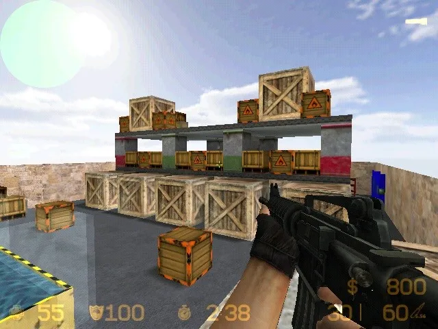 Скачать Карта wo_fight для CS 1.6 — тактика и особенности - Скриншот