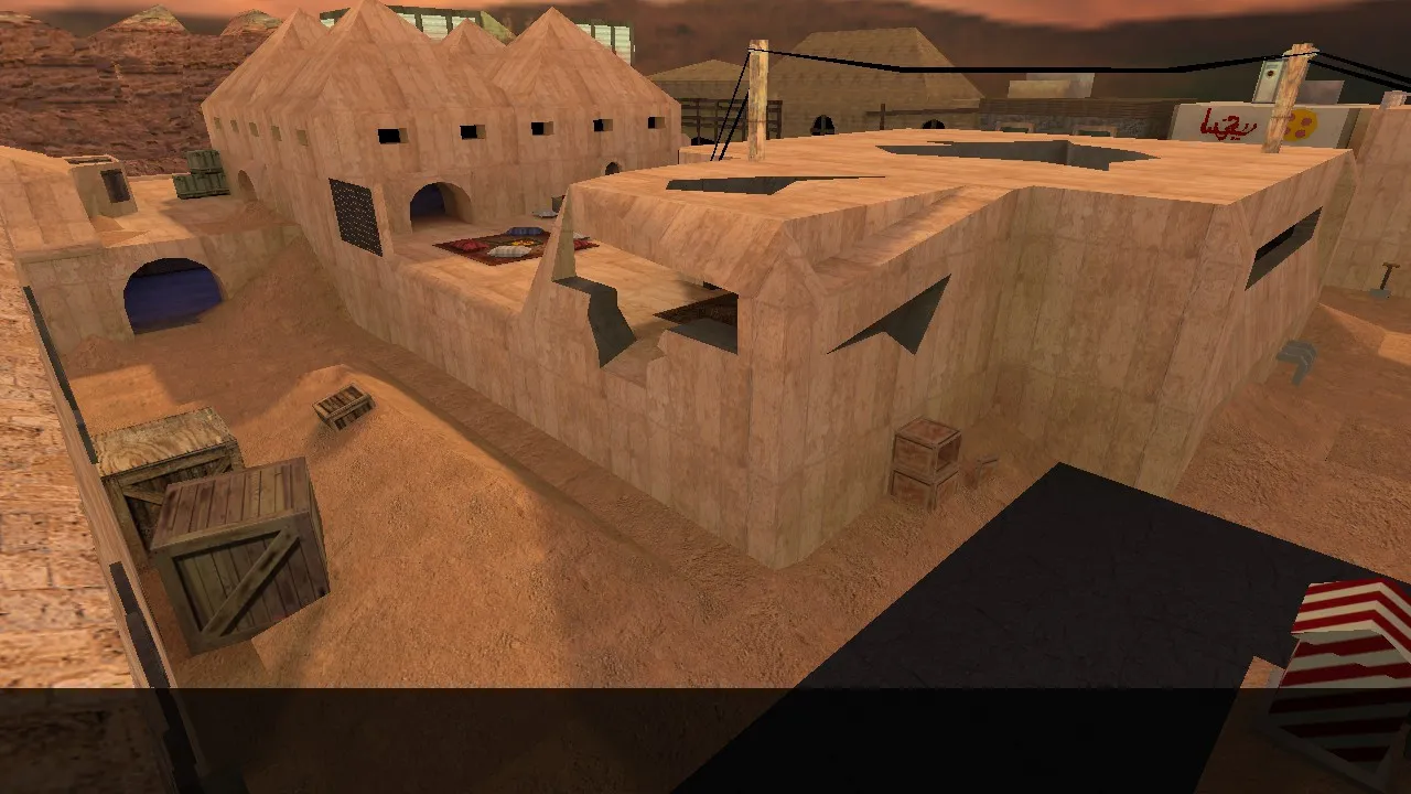 de_breach для CS 1.6: тактика сторон, точки, .nav для ботов и оптимизация карты — скриншот 24