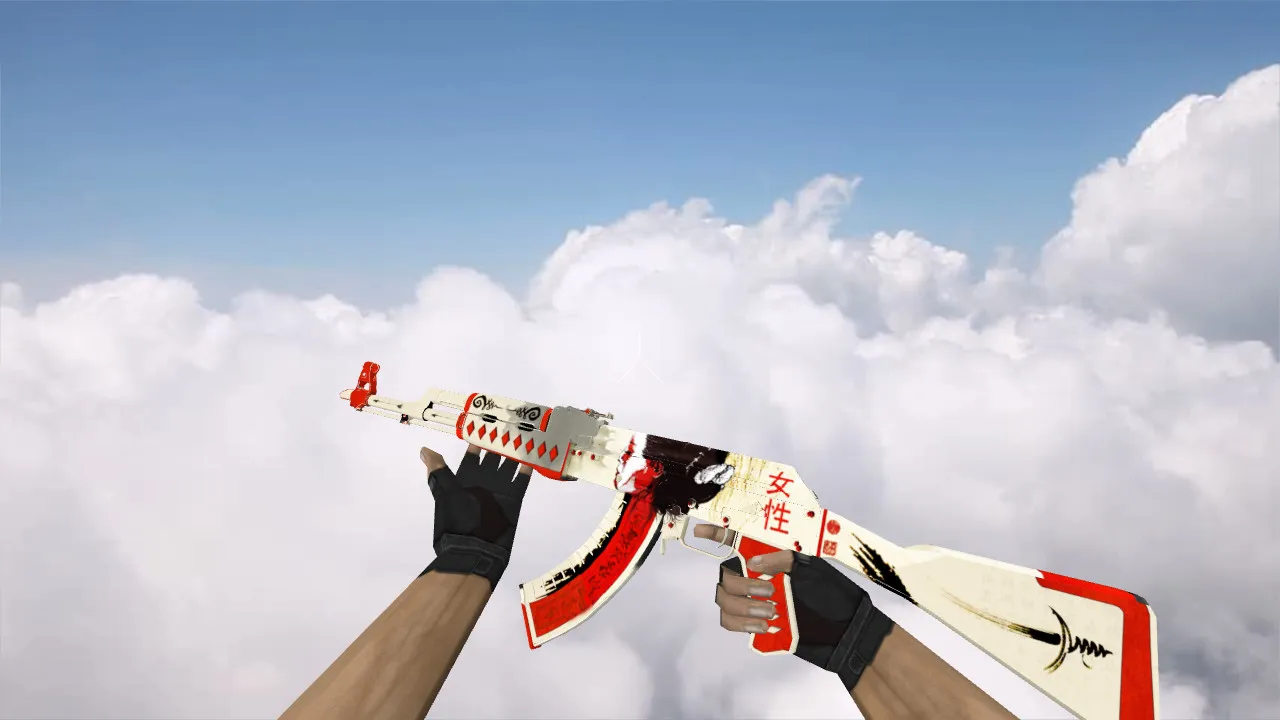 Скачать Модель «AK-47 Samurai» v_ / p_ / w_ для CS 1.6: звуки, анимация осмотра, норм текстуры - Скриншот