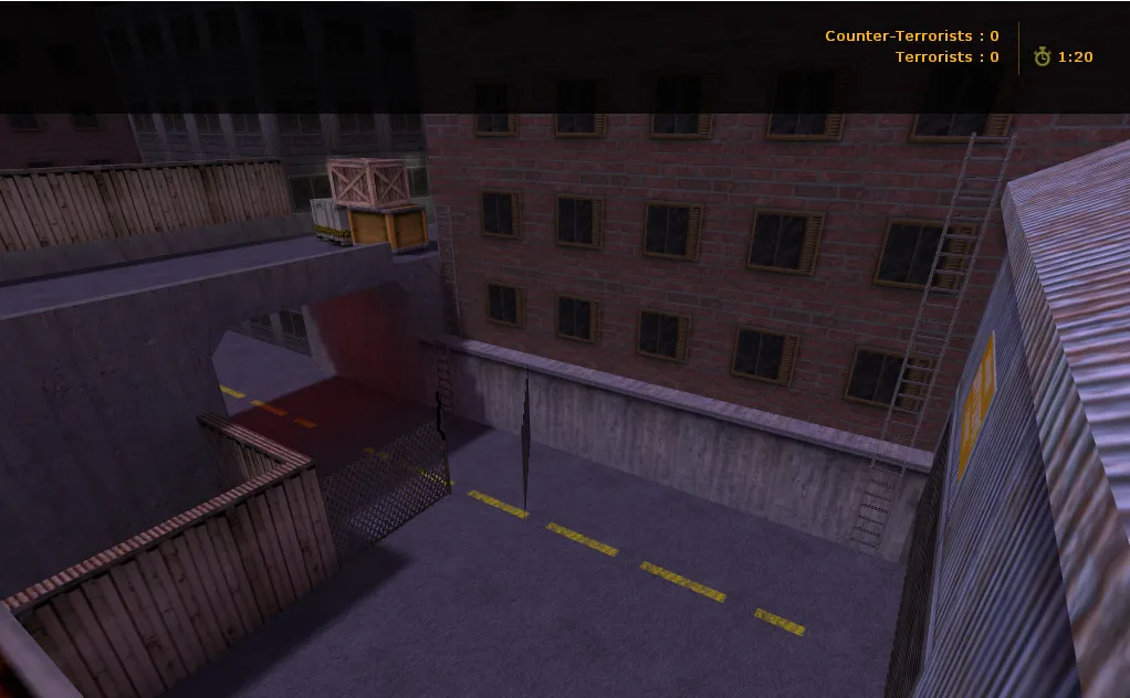 Карта de_assault32_c4 для CS 1.6: баланс сторон, точки под плент и контроль центра — скриншот 6