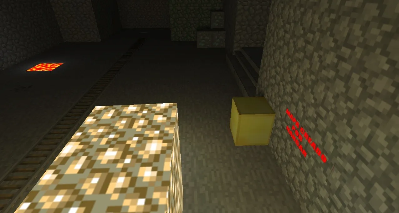 Карта de_minecraft_j_final для CS 1.6 - Стратегические точки и оптимизация — скриншот 5