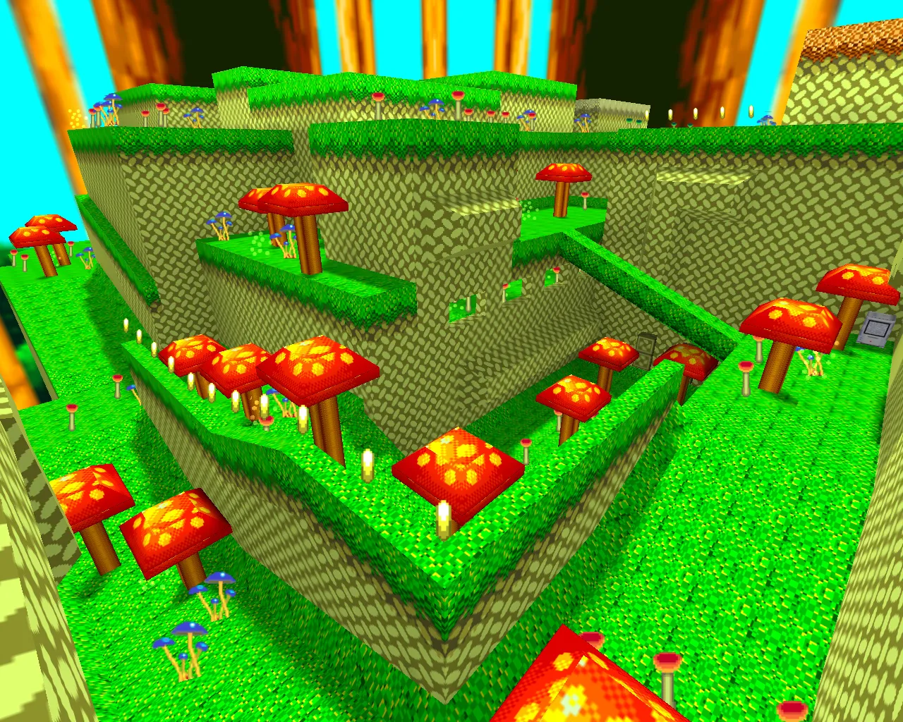 Скачать Карта sonic_mushroomhill для CS 1.6 - Подробный обзор - Скриншот