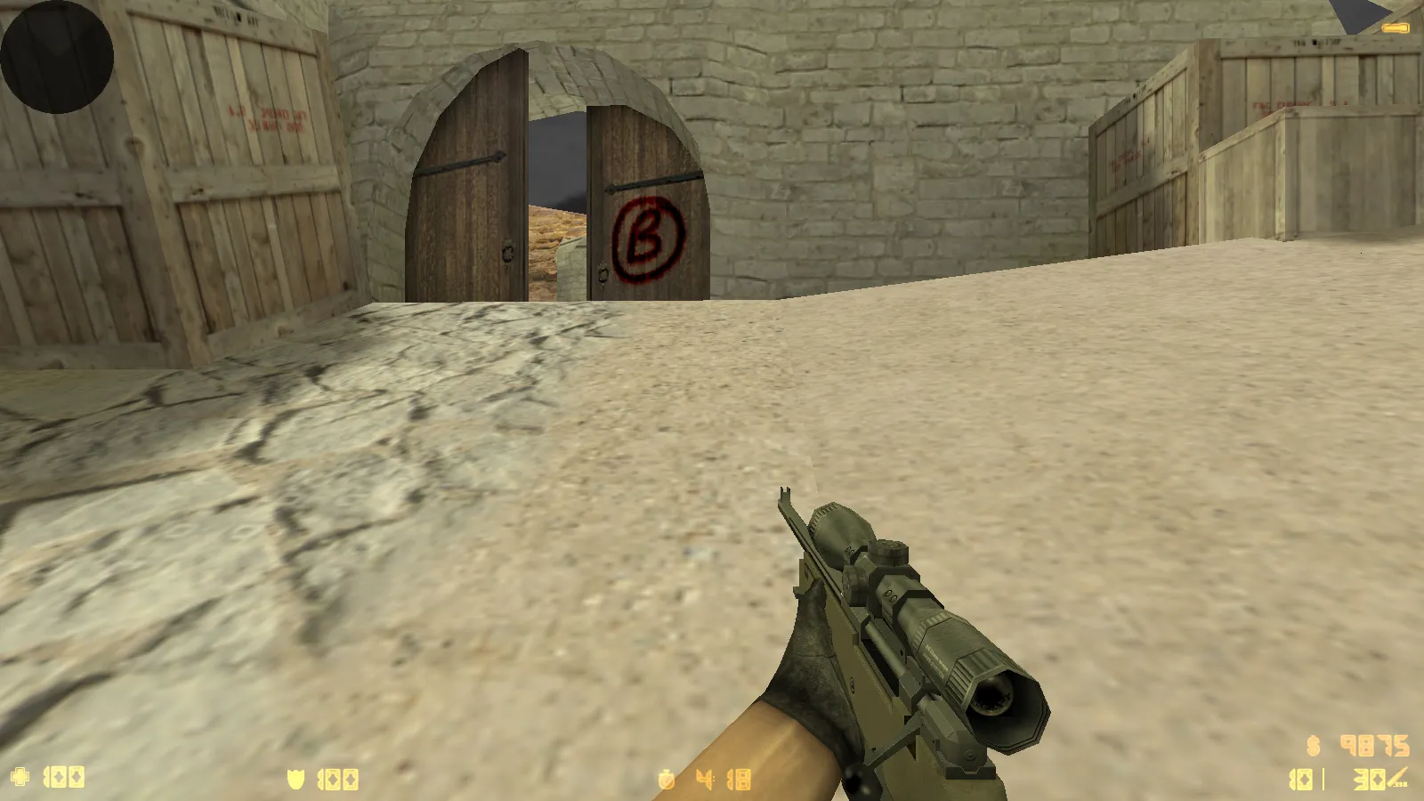 Скачать CS 1.8 сборка для CS 1.6: v_ p_ w_ модели оружия, звуки, интерфейс, стабильный config.cfg и защита MasterServer-подмены - Скриншот