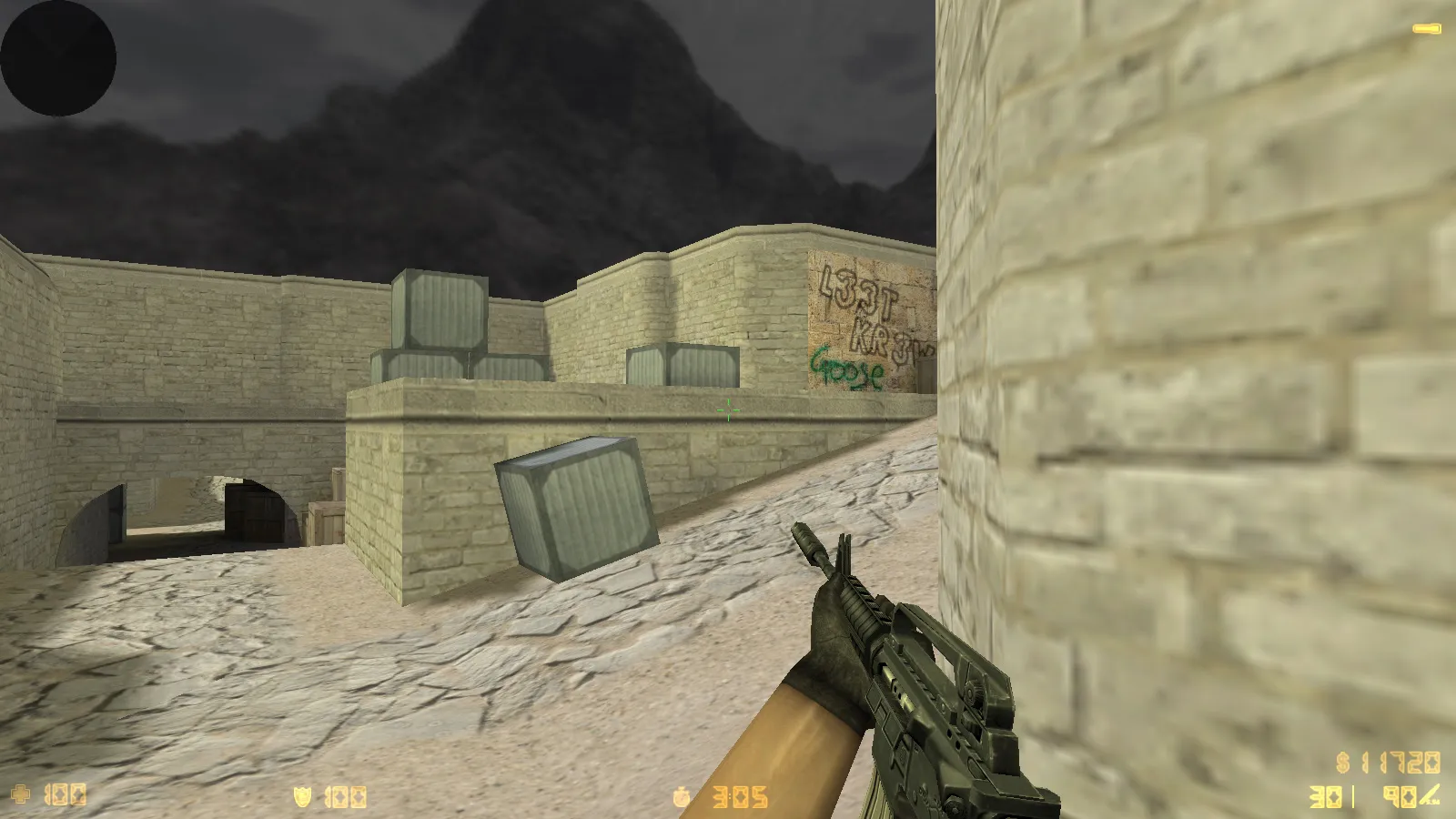 CS 1.8 сборка для CS 1.6: v_ p_ w_ модели оружия, звуки, интерфейс, стабильный config.cfg и защита MasterServer-подмены — скриншот 6