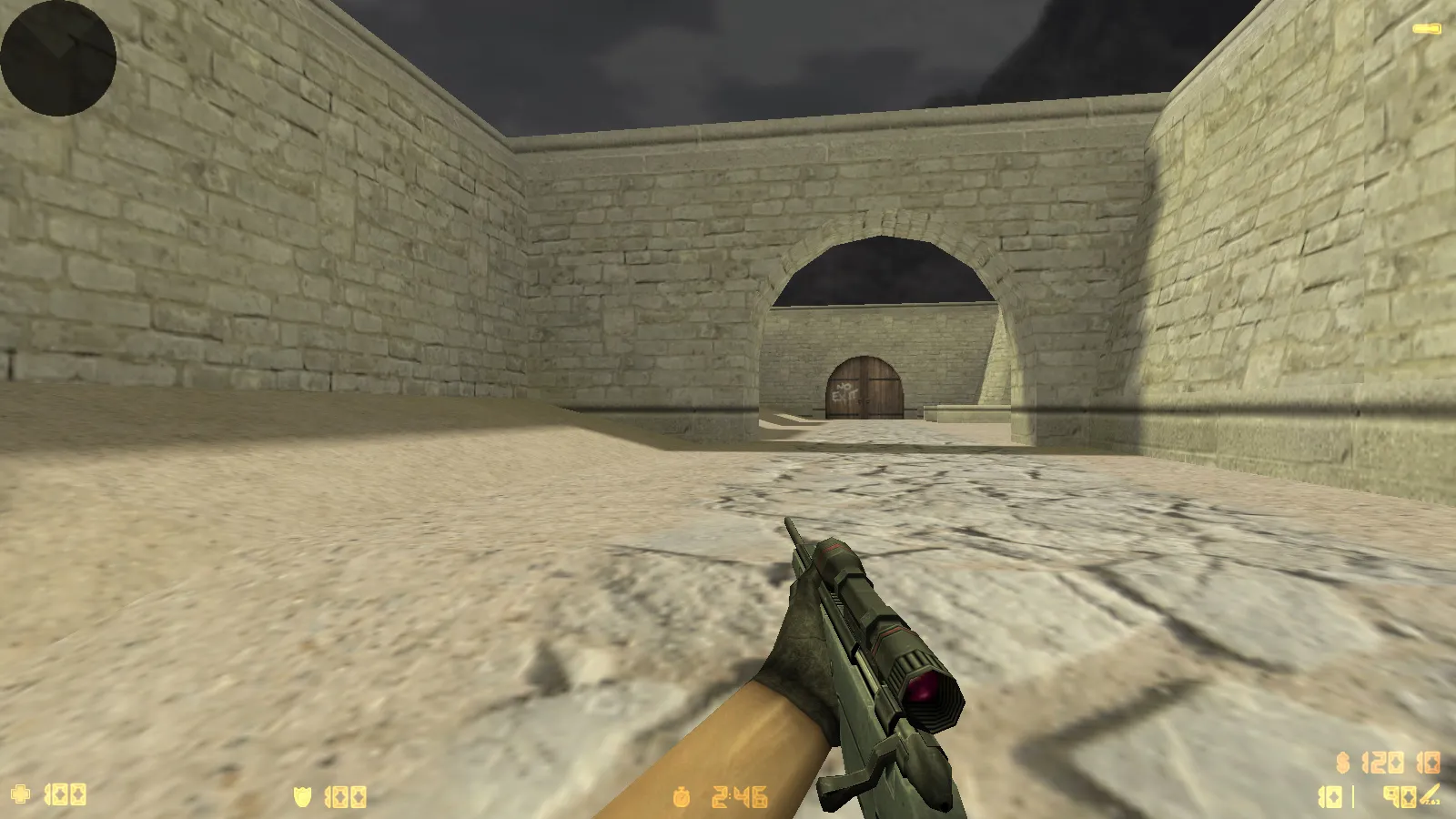 CS 1.8 сборка для CS 1.6: v_ p_ w_ модели оружия, звуки, интерфейс, стабильный config.cfg и защита MasterServer-подмены — скриншот 25