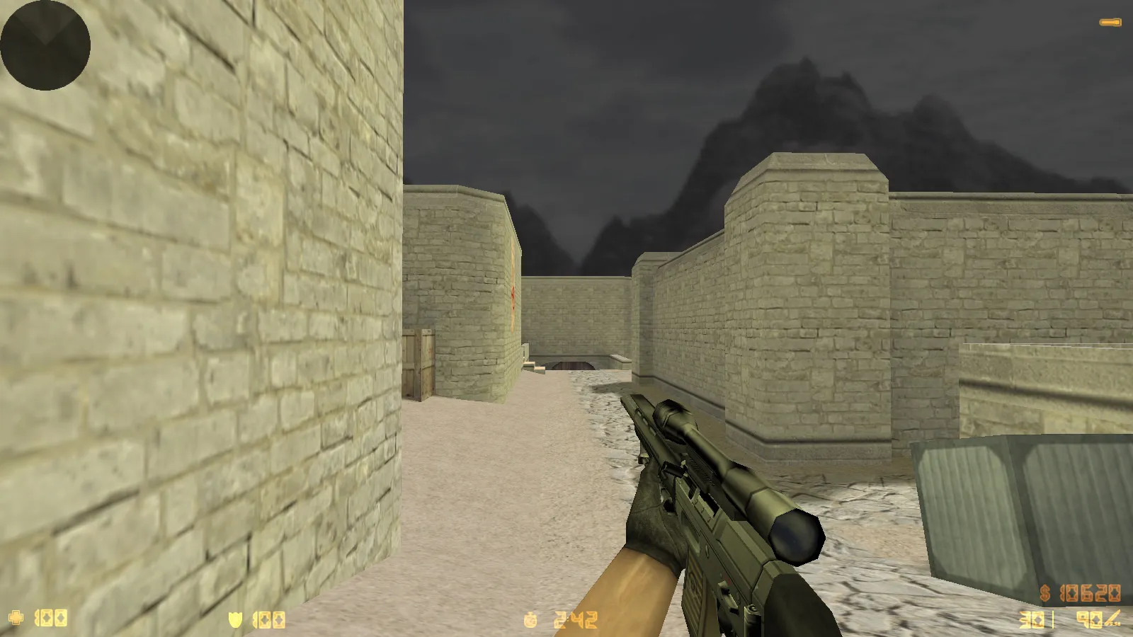 CS 1.8 сборка для CS 1.6: v_ p_ w_ модели оружия, звуки, интерфейс, стабильный config.cfg и защита MasterServer-подмены — скриншот 26