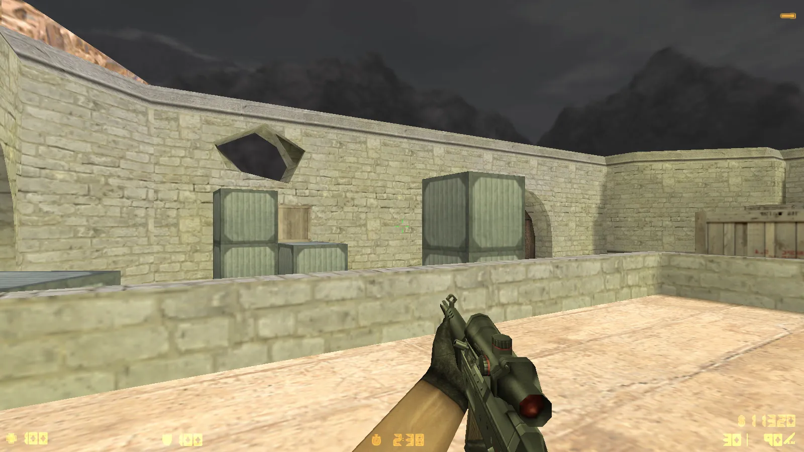 CS 1.8 сборка для CS 1.6: v_ p_ w_ модели оружия, звуки, интерфейс, стабильный config.cfg и защита MasterServer-подмены — скриншот 27