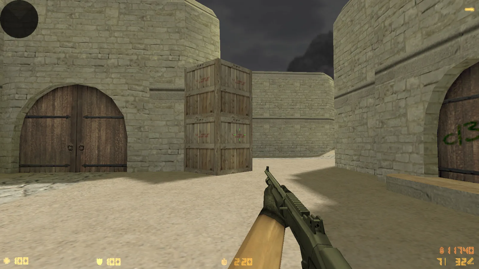 CS 1.8 сборка для CS 1.6: v_ p_ w_ модели оружия, звуки, интерфейс, стабильный config.cfg и защита MasterServer-подмены — скриншот 31