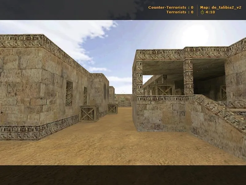 Скачать Карта de_talibia2_v2 для CS 1.6 | Тактики и детали - Скриншот
