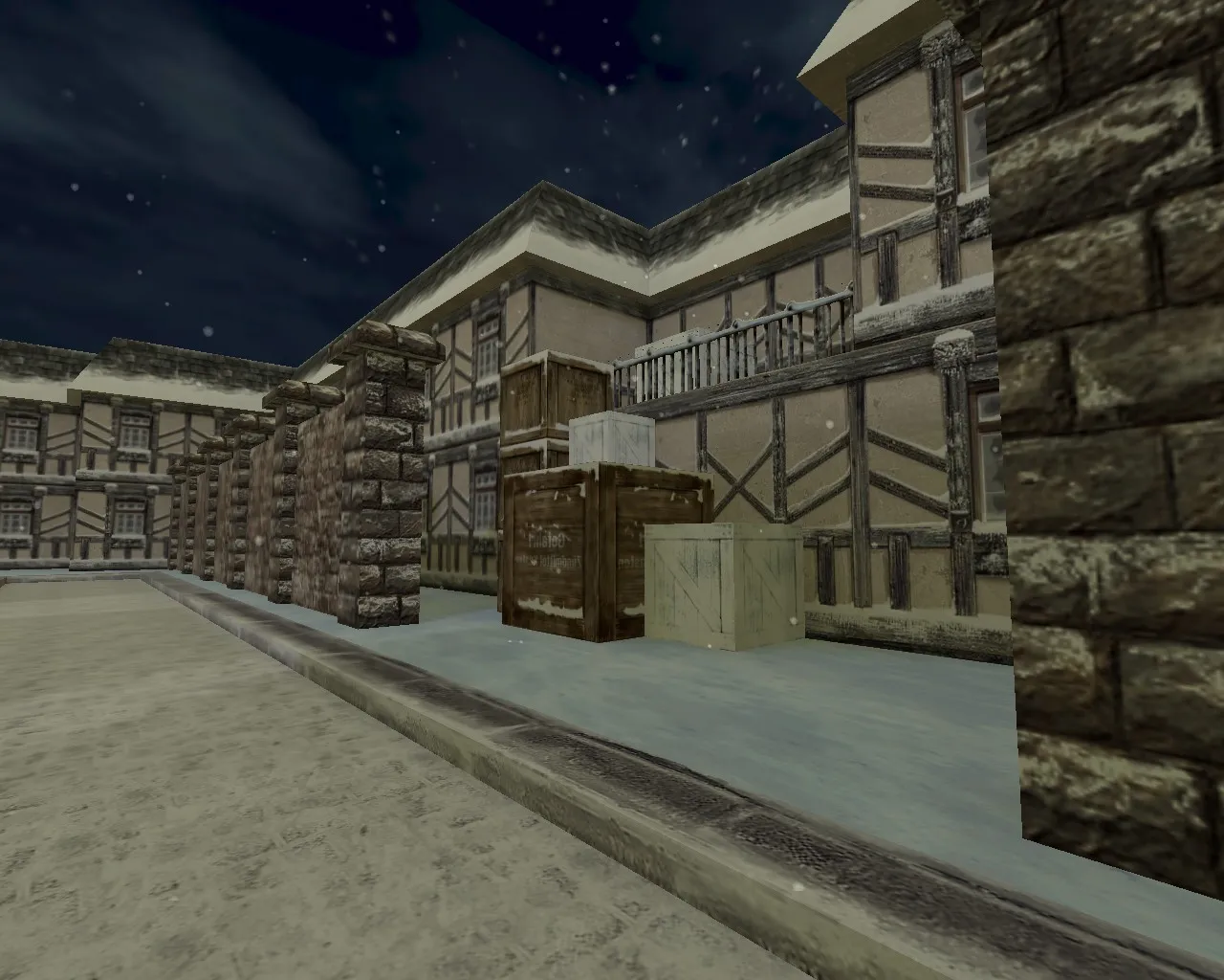 Скачать Карта de_johanesburg для CS 1.6 — тактический геймплей и баланс сторон - Скриншот