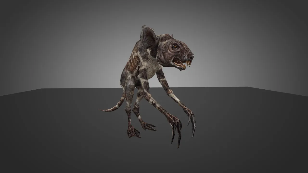Скачать Модель «S.T.A.L.K.E.R Rat Thingy» для CS 1.6 – уникальная курица - Скриншот