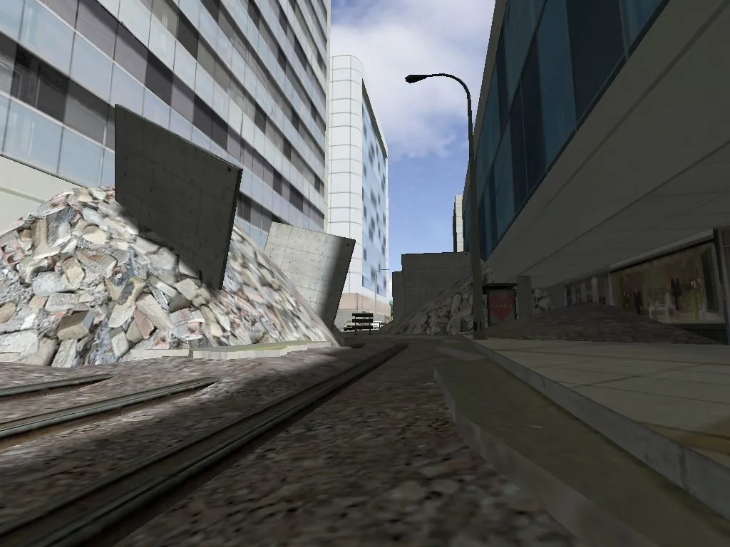 Скачать Карта de_skybuilding для CS 1.6: Тактика и Особенности - Скриншот