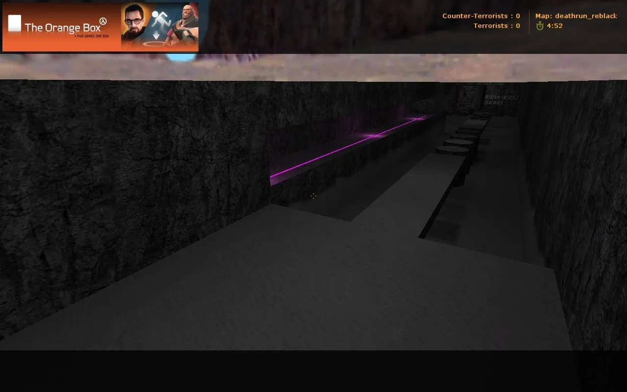 deathrun_reblack для CS 1.6 — карта deathrun, точки, оптимизация, .nav и баланс сторон — скриншот 6