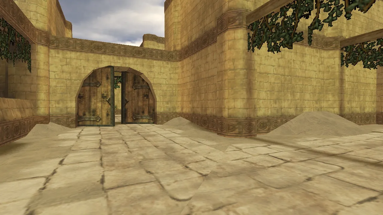 Скачать de_gypt карта для CS 1.6: тактика за CT и T, точки контроля, .nav и оптимизация - Скриншот