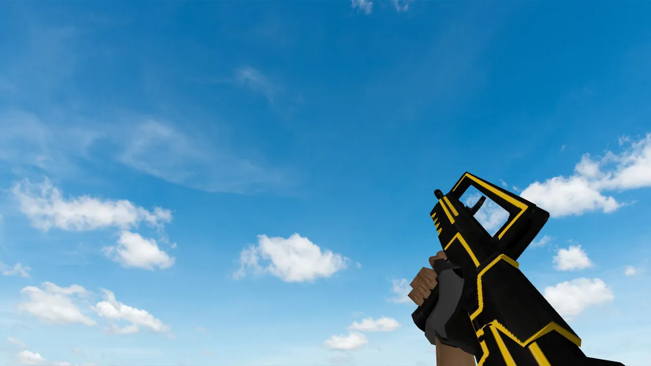 Скачать Модель «Famas Gold Neon» для CS 1.6 - Уникальный стиль игры - Скриншот