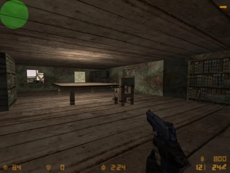 Карта de_carentan для CS 1.6: тактики за CT и T, точки контроля, оптимизация wpoly/epoly, .nav для ботов — скриншот 10